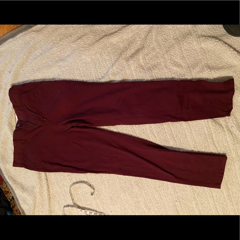 NWT Men’s Burgundy chinos